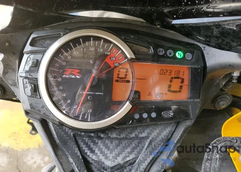 2017 Suzuki Gsx-R750 из США, поврежденный, VIN JS1GR7MA6H2100906